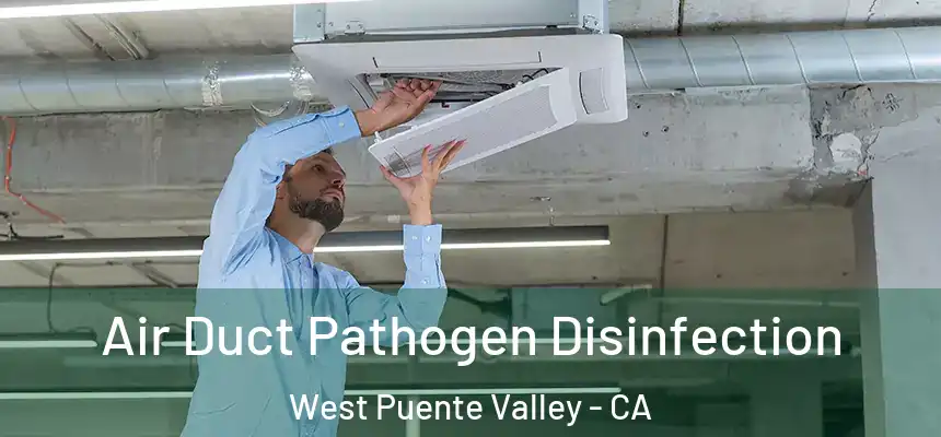 Air Duct Pathogen Disinfection West Puente Valley - CA